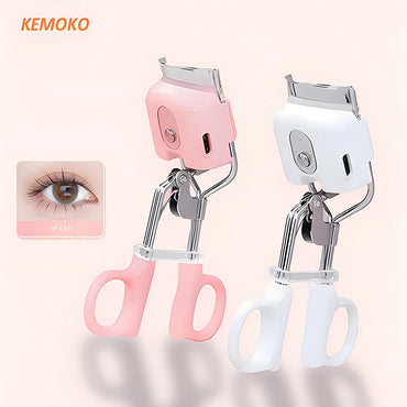 Electric Eyelash Curler Portable Electric Heated Comb Eye Lash Perm Long Lasting Eyelashes Thermal Eyelash Curler Makeup Tools - Motionshop