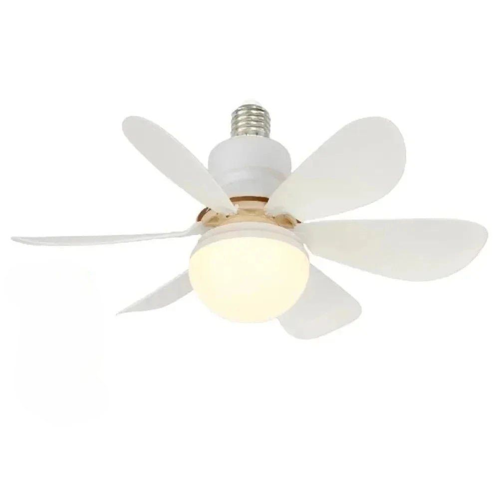 40W Ceiling Fan Light E27 with Remote LED Dimming Function Suitable for Living Room Study and Home use 85-265V