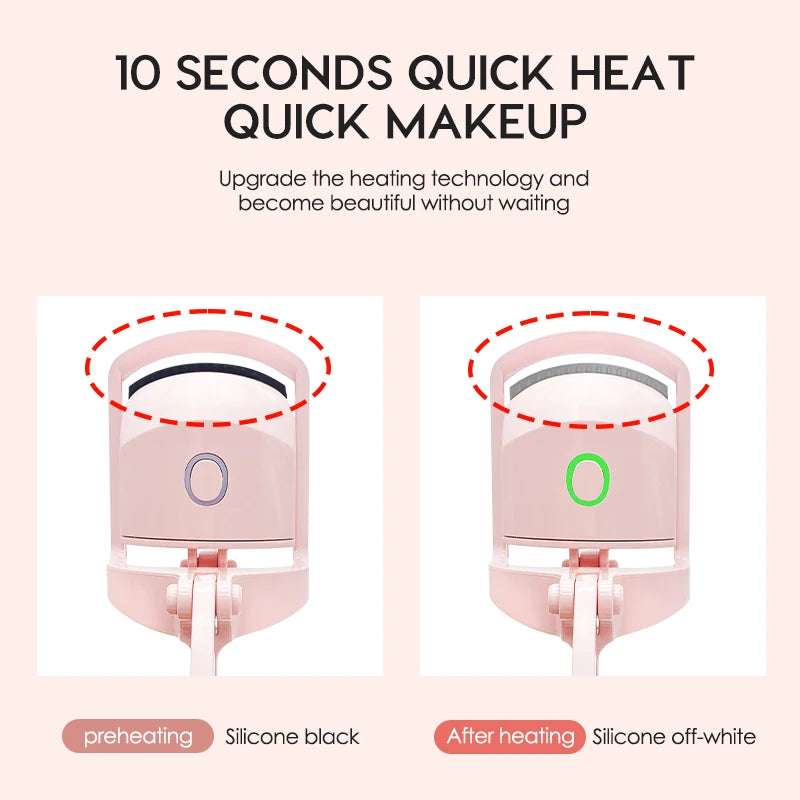 Heated Eyelash Curler – Electric Lash Lift Comb - Motionshop