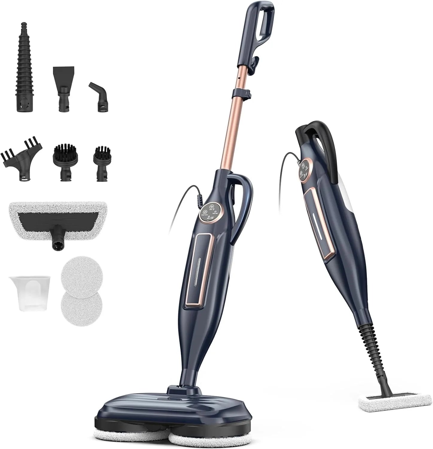 Vacuum Cleaner Mop with Rotation Mop Pad 10 in 1 Lightweight Spin Mop 1300W