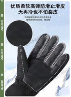 Winter Gloves for Men and Women To Keep Warm and Cold-proof Electric Vehicles Outdoor Rain-proof Ski Gloves for Men's Riding