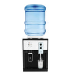 Water Cooler Dispenser Countertop Hot/Cold Drinking Machine Electric Hot Cold Water Dispenser for Home Office Use White