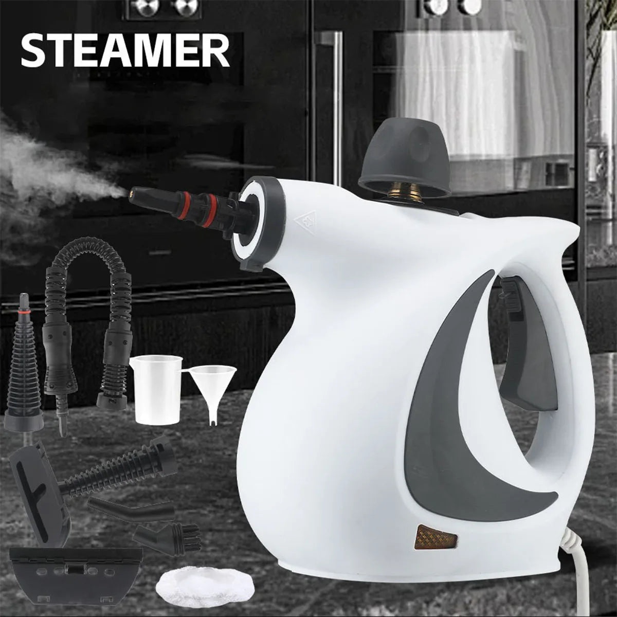 Pressurized Steam Cleaner for Home -Handheld Portable