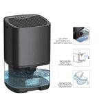 1000ML Portable Air Dehumidifier For Home Mute Moisture Absorbers