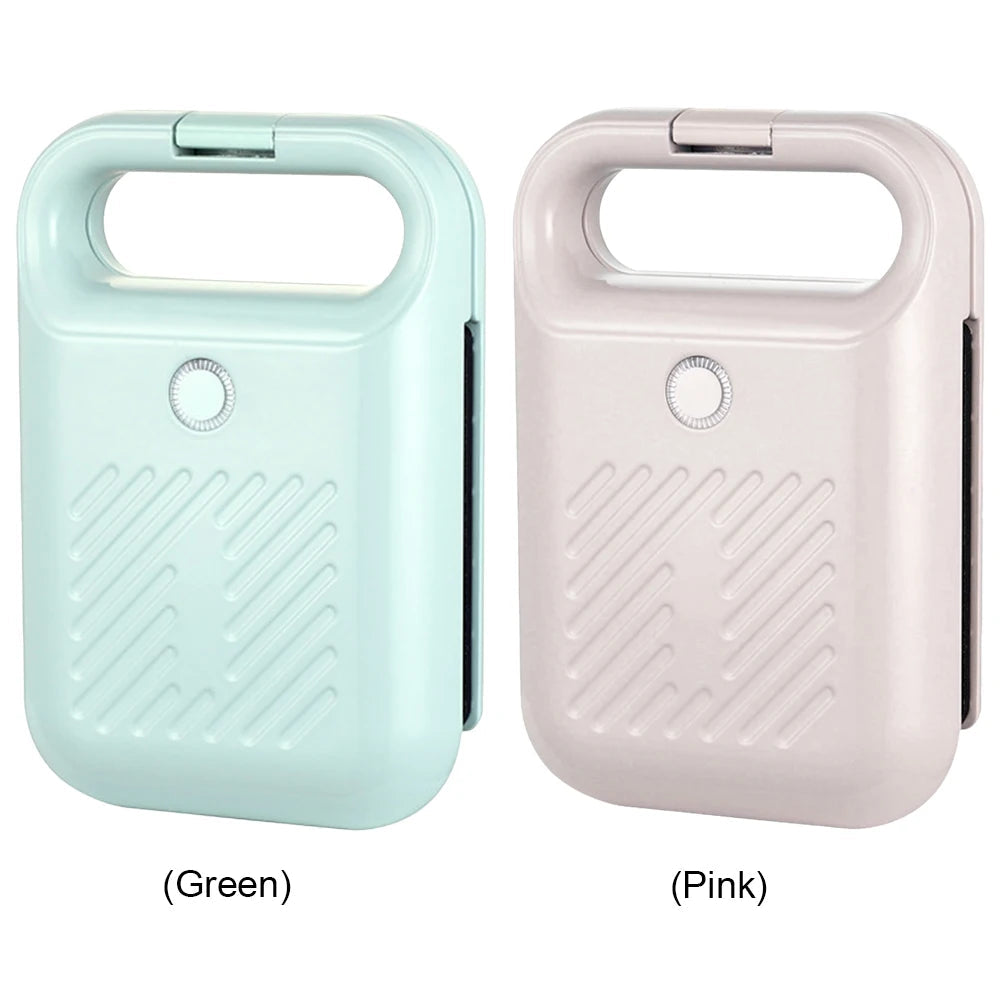 Electric Sandwich Maker Bread Presser with Non-Stick Coating Home Toaster Breakfast Making Machine Kitchen Egg Meat Omelette Pan