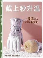 Winter Gloves for Men and Women To Keep Warm and Cold-proof Electric Vehicles Outdoor Rain-proof Ski Gloves for Men's Riding