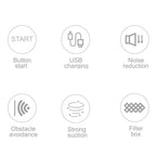 NEW 3 In 1 Smart Sweeping Robot Home Mini Sweeper Vacuum Cleaner Sweeping Robots For Home Use