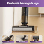 Redkey W15 Cordless Vacuum Cleaner, Wet & Dry, 35-Min Runtime, Self-Cleaning, Dual Water Tank,Self-Cleaning,Smart Dirt Detection