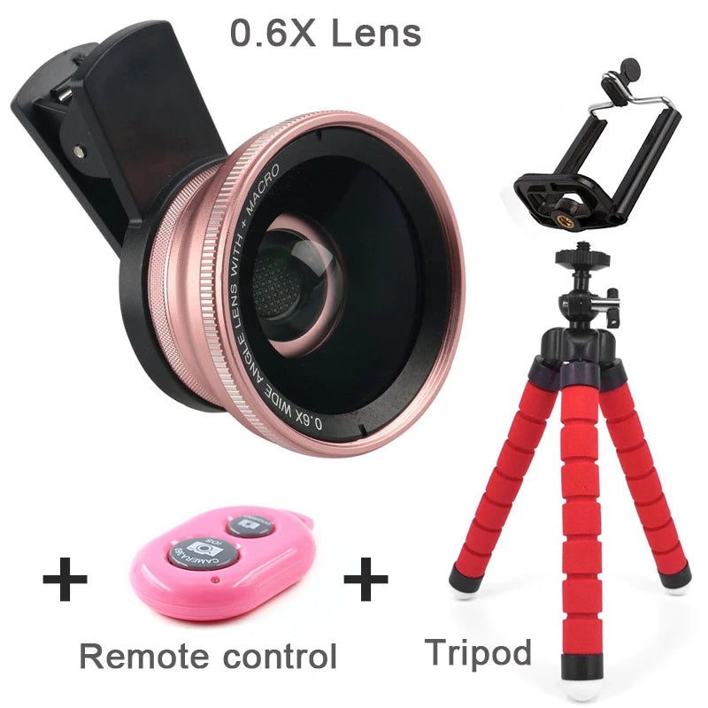 SnapPro Camera Lens Set – Travel-Friendly Phone Photography Kit | Motionshop - Motionshop