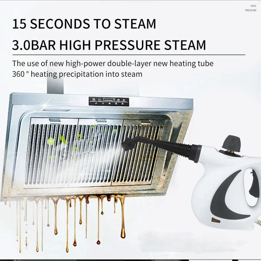 Pressurized Steam Cleaner for Home -Handheld Portable
