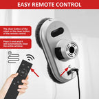 6000Pa Household window robot vacuum cleaner automatic water spray cleaning remote control electric window wiper glass wiper
