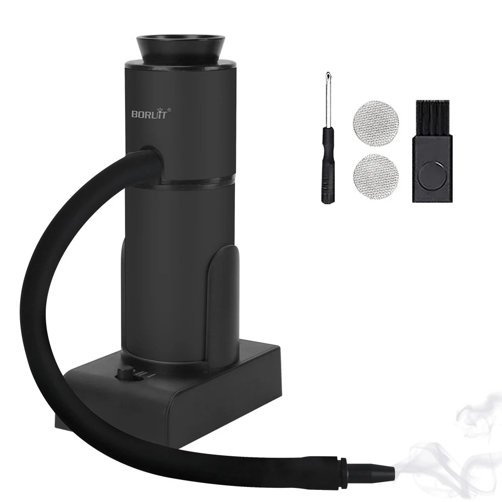 Portable Food Cold Smoke Generator Molecular Cuisine Smoking Gun Meat Burn Cooking for BBQ Cocktail Use AA Battery