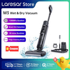 M3 Cordless Wet Dry Vacuum Cleaner Mop, Edge Cleaning 55min Auto Suction