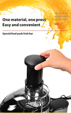 Heavy-Duty Juicer Machine Juicer With 3-Inch Big Mouth For Whole Fruits And Vegetables Juice Centrifuge with 2 Speed Settings