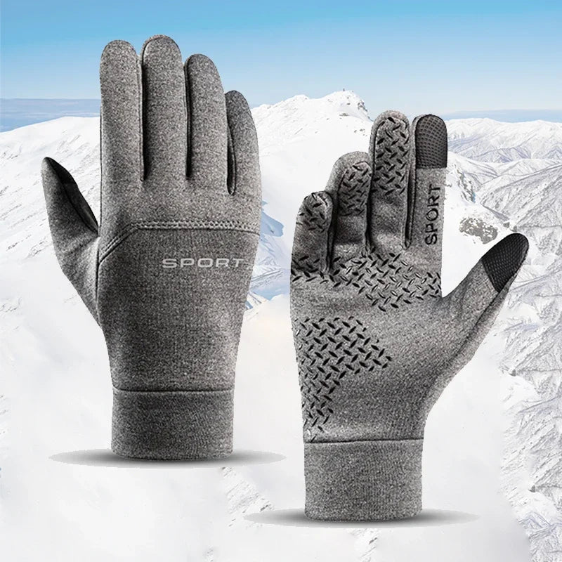 Winter Warm Gloves Touch Screen Windproof Cold-proof Gloves