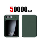 Wireless Power Bank Magnetic 500000mAh 22.5W Fast Charging External Battery Charger For Huawei Samsung iPhone PD 20W Universal