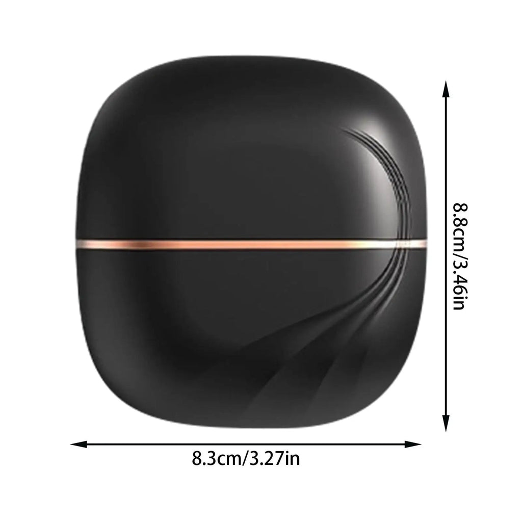 Portable Hair Straightener Brush Anti-Scald Shell Cordless USB Charging