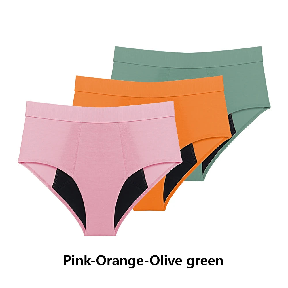 3pcs/Lot Menstrual Panties - Motionshop