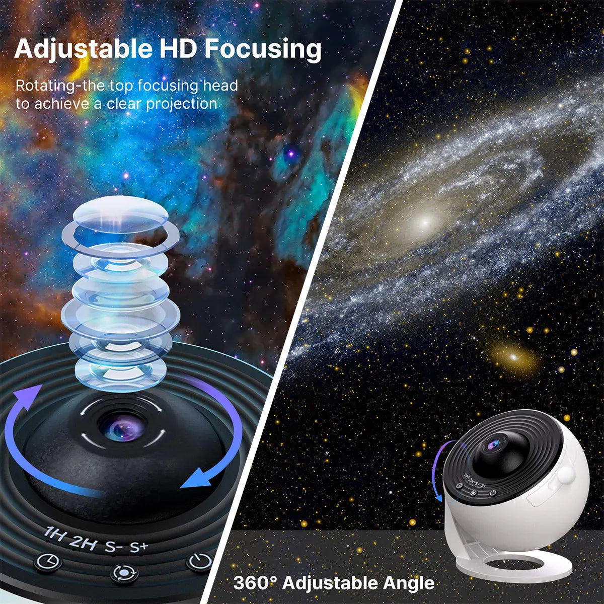 13 in 1 Star Projector, Planetarium Galaxy Projector for Bedroom - Motionshop