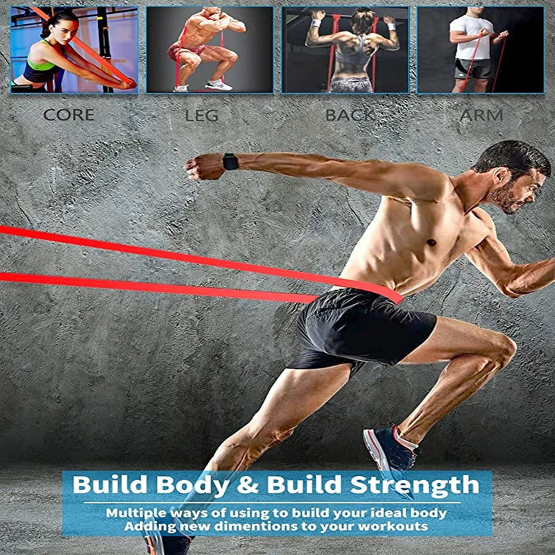 Portable Resistance Band Set – FlexFit Home &amp; Travel Fitness | Motionshop - Motionshop