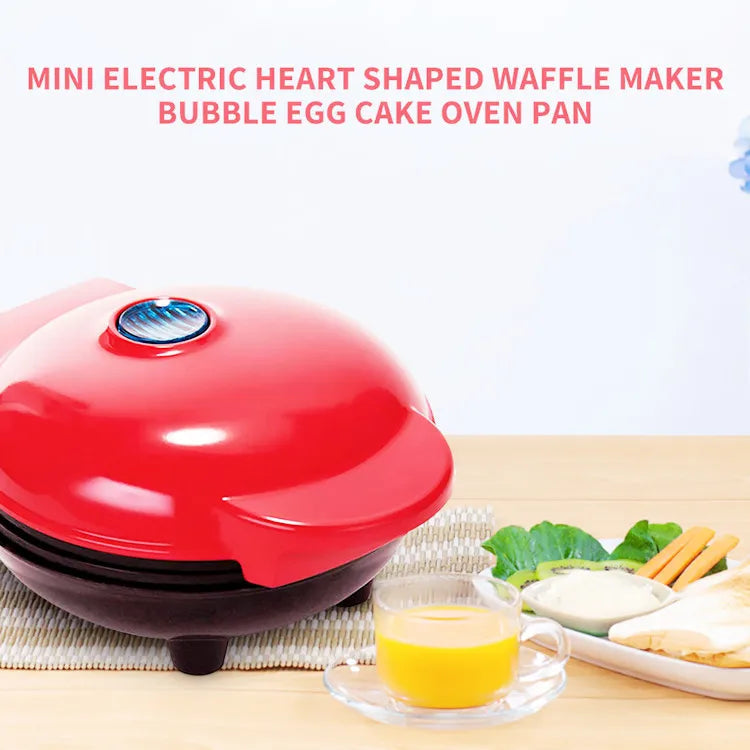 Electric Waffle Machine Portable Home Breakfast Machine Waffle Maker