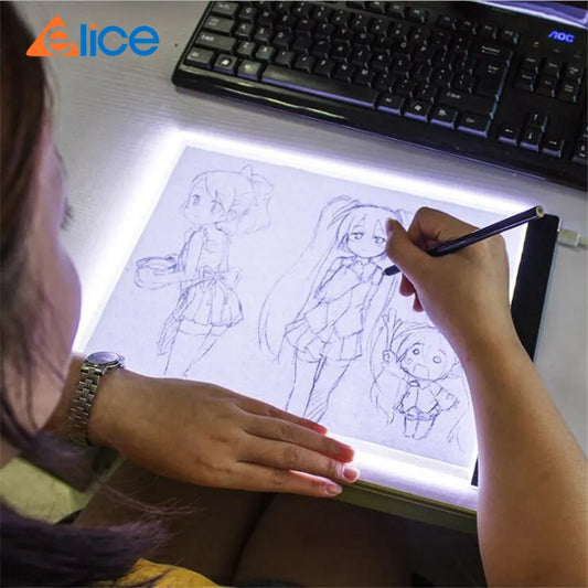 A4 LED Light Pad – USB Drawing Board for Diamond Painting - Motionshop