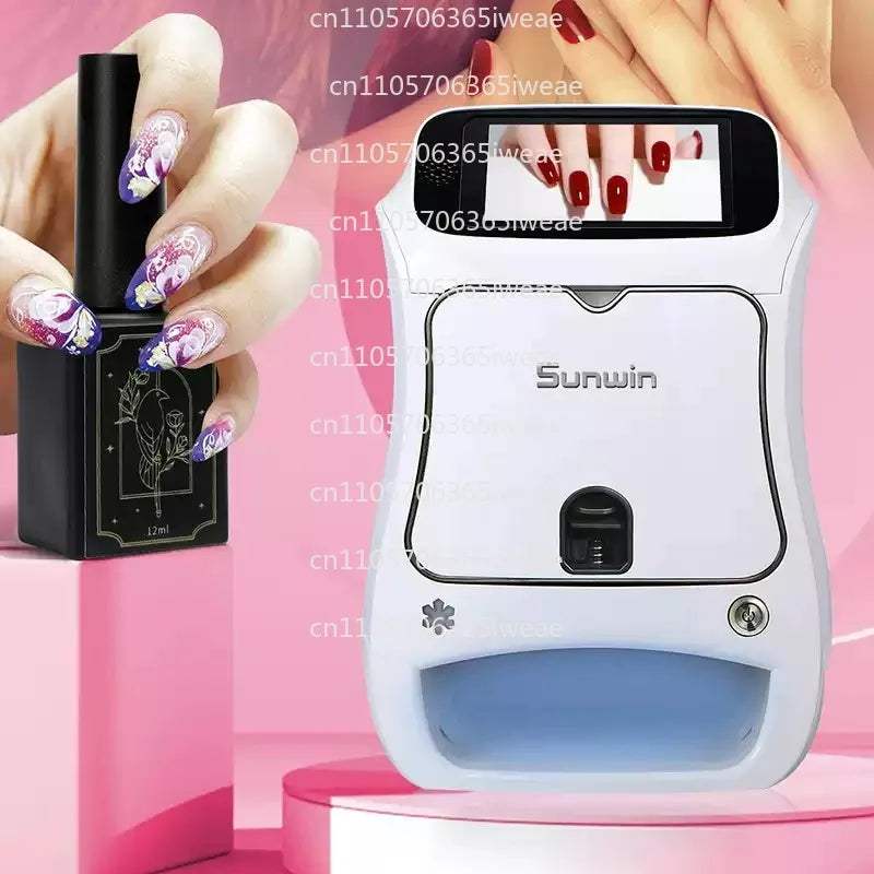 Desktop Smart Nail Painting Machine Automatic 3D Nail Printer Digital Painting Machine Automatic Color Nail Nails
