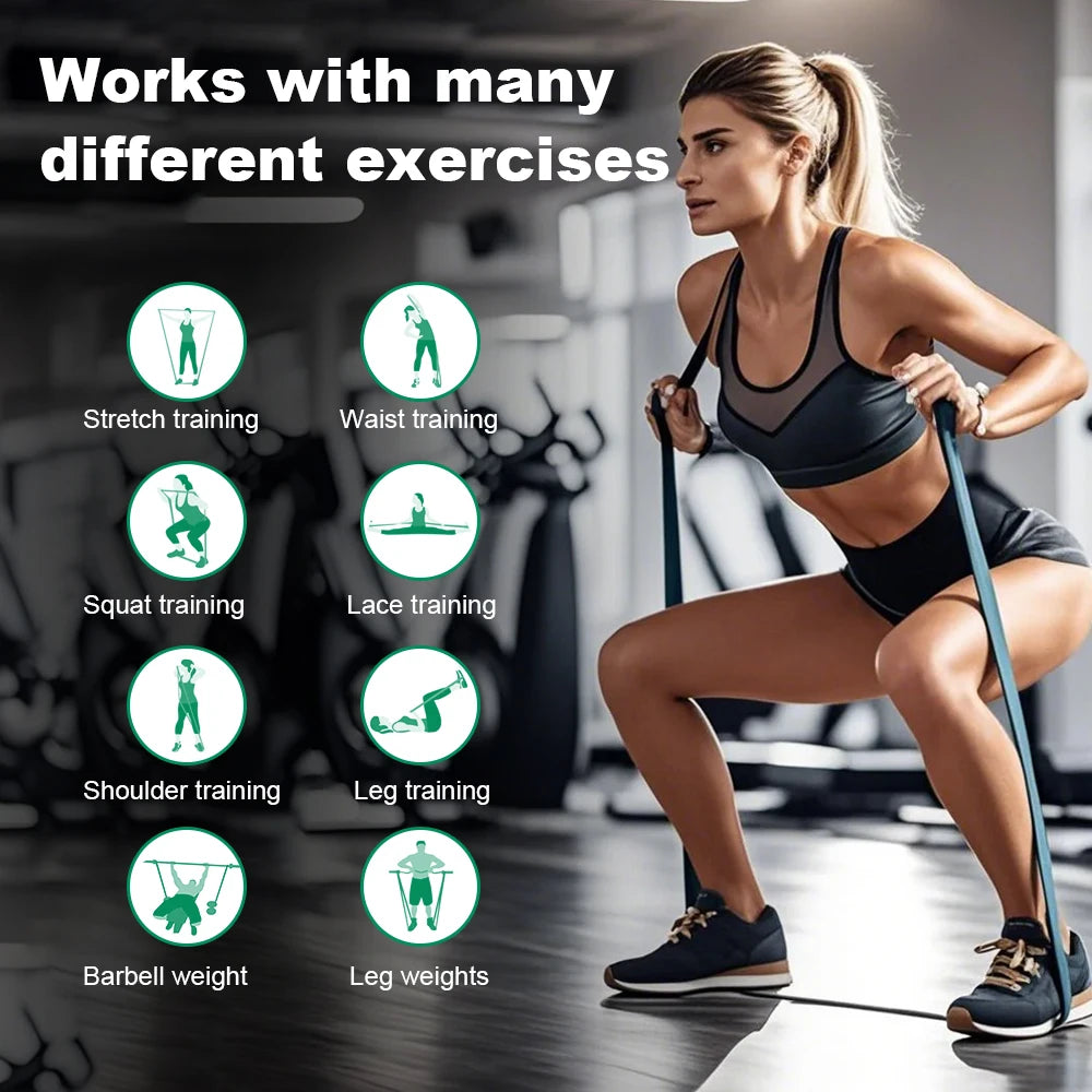 FlexFit Resistance Bands – Full-Body Workout Kit for Any Level | Motionshop - Motionshop