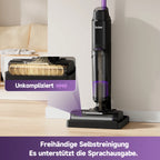 Redkey W15 Cordless Vacuum Cleaner, Wet & Dry, 35-Min Runtime, Self-Cleaning, Dual Water Tank,Self-Cleaning,Smart Dirt Detection