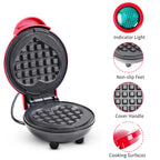 Electric Waffle Machine Portable Home Breakfast Machine Waffle Maker