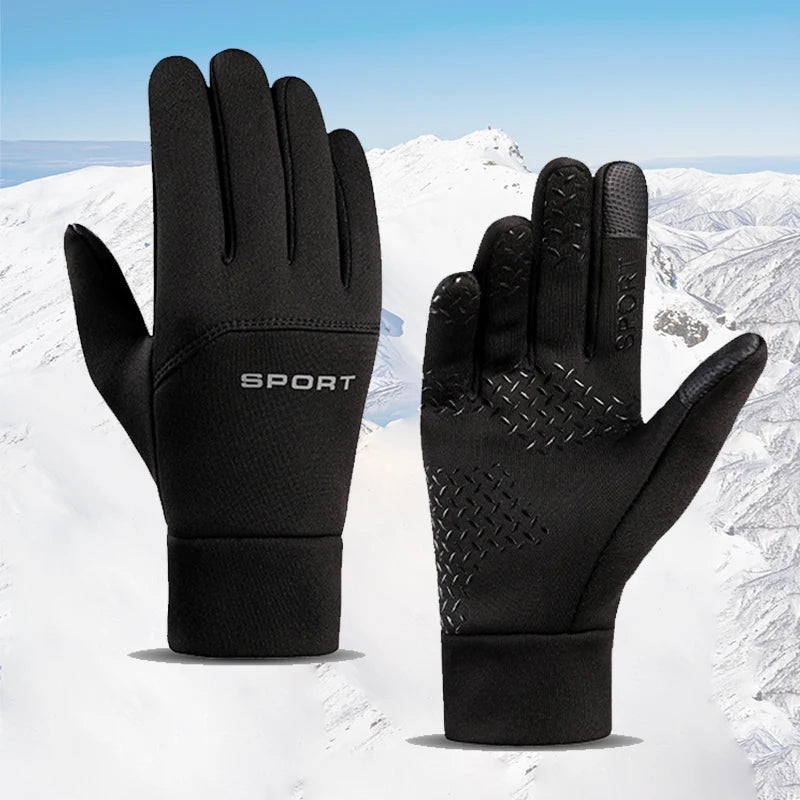 Winter Warm Gloves Touch Screen Windproof Cold-proof Gloves