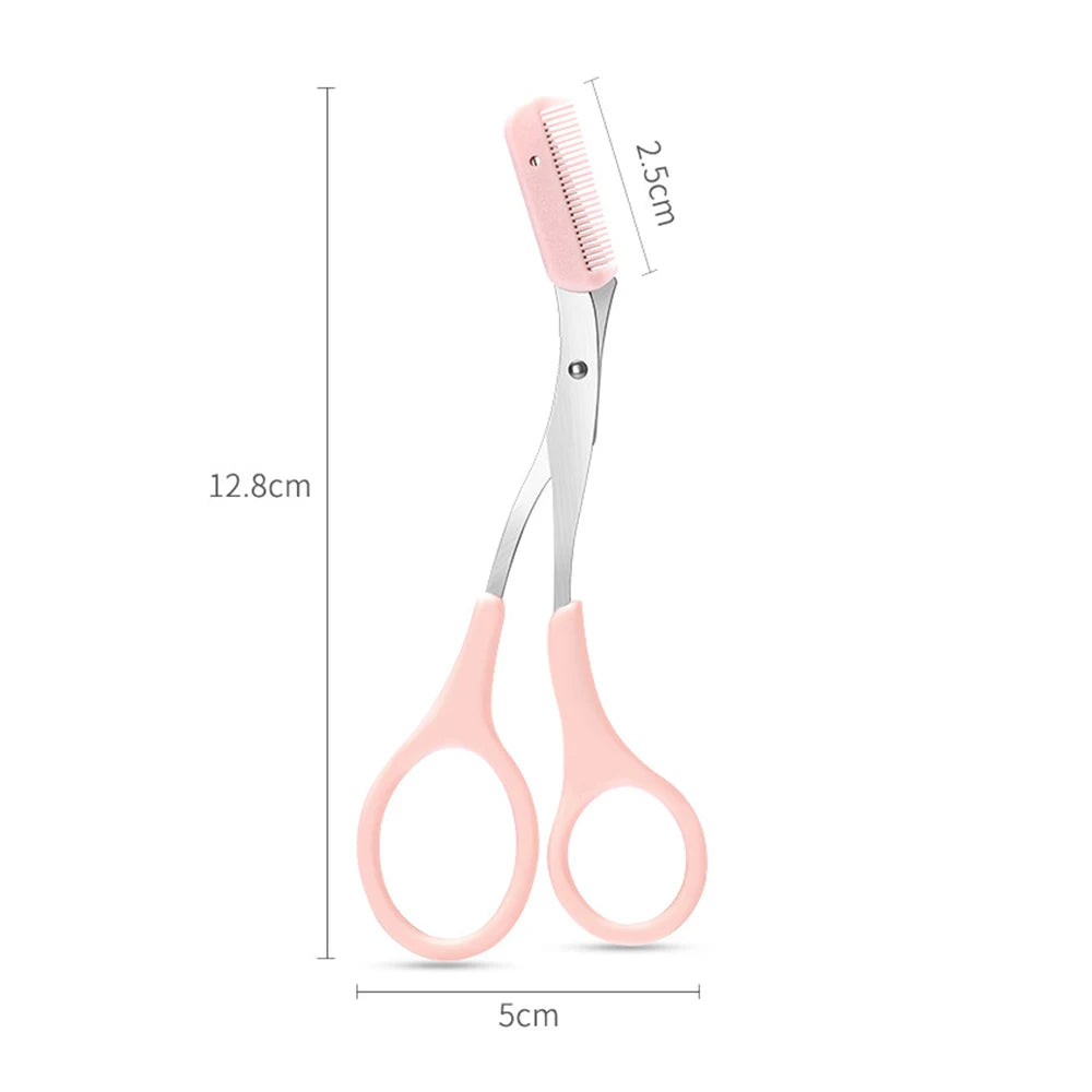 Eyebrow Razor & Scissor Set – Precision Trimming for Women - Motionshop