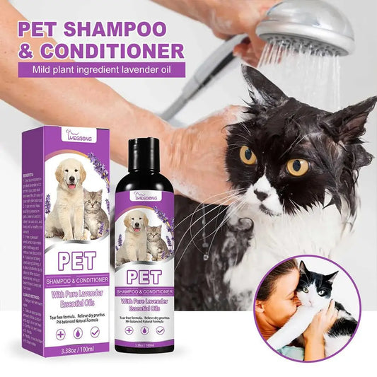 Weichmachendes Shampoo-Gel für Tierhaare