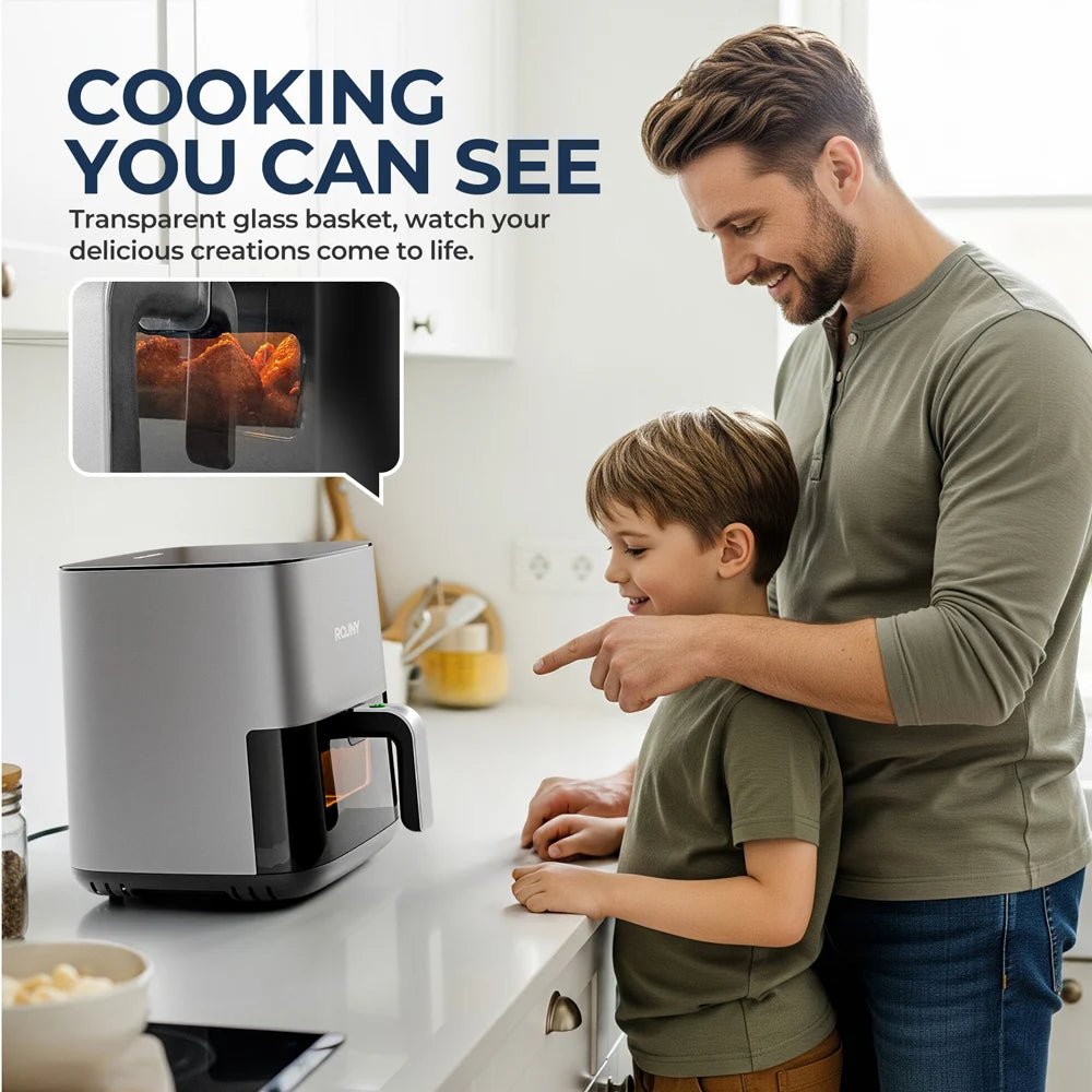 1450W 5L Air Fryer Healthy Airfryer for Baby & Family Perfect for Baby Weaning & Family Meals