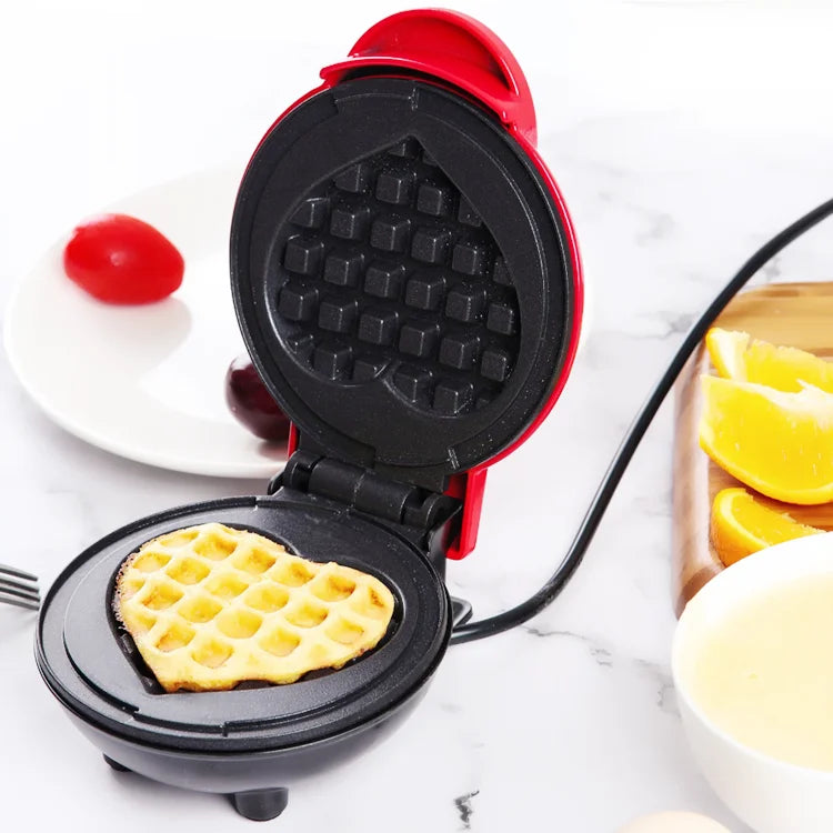 Electric Waffle Machine Portable Home Breakfast Machine Waffle Maker