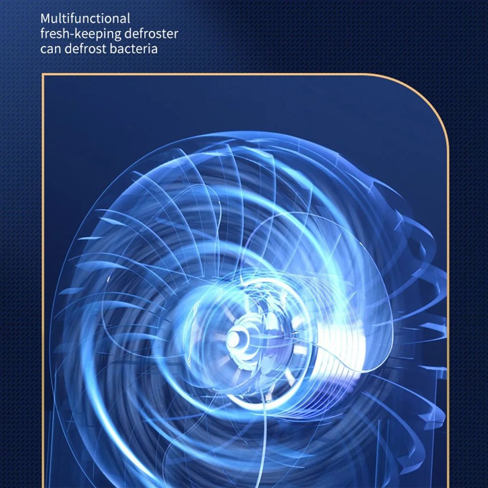 4 in 1 Defrosting Tray Physical Thawing Plate Frozen Meat Circulating Defroster