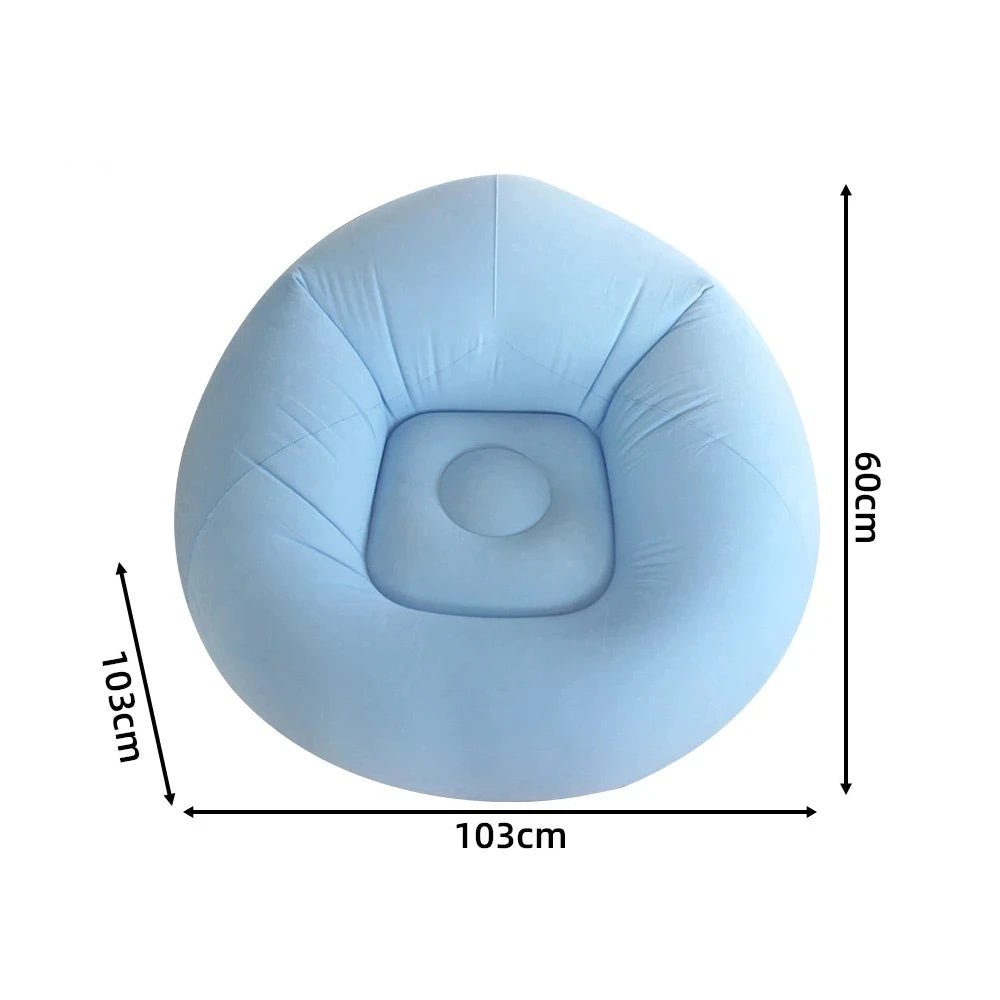 Inflatable Lazy Sofa Folding Portable Pvc Inflatable Air Chair for Living Room