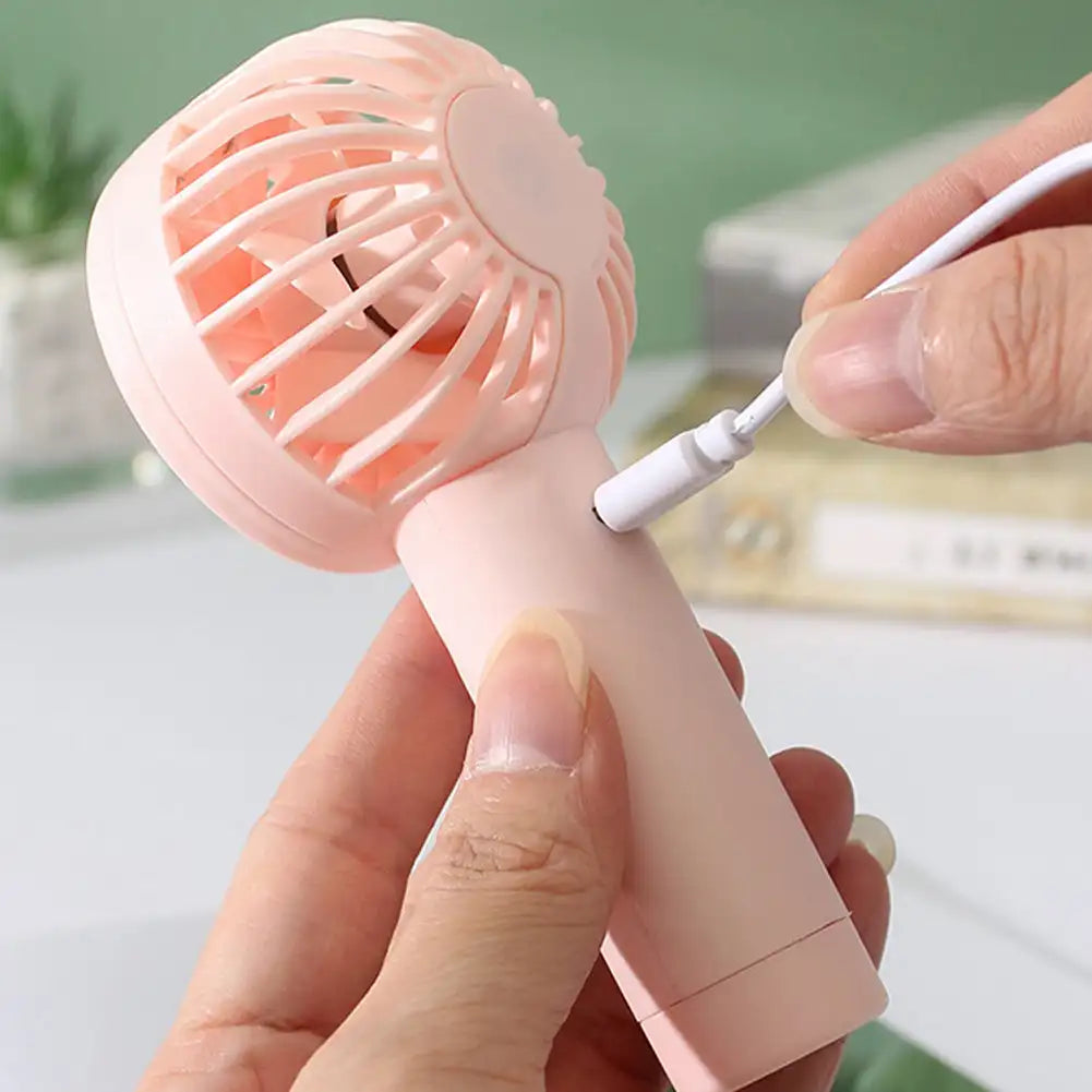 Handheld USB Fan – Mini Portable Cooling for Travel &amp; Outdoors | Motionshop - Motionshop