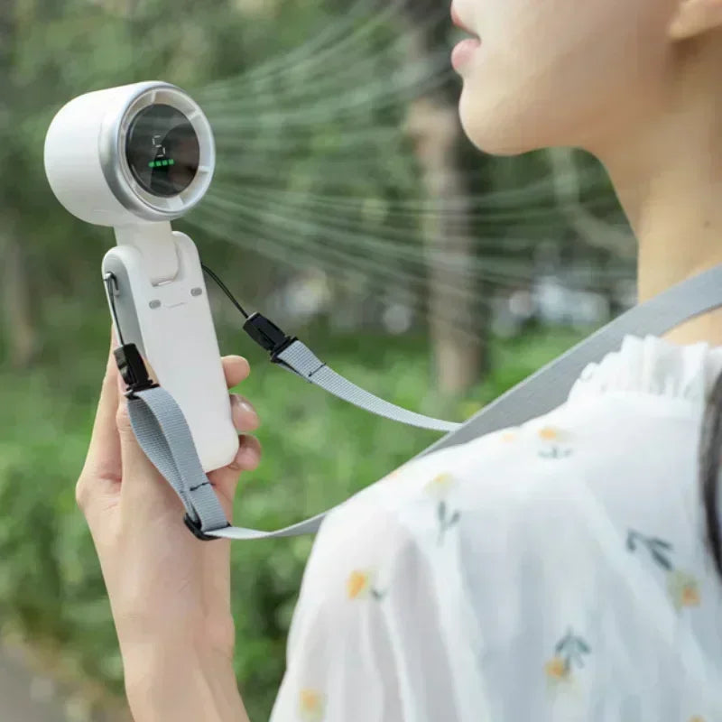 New Foldable USB Mini Hanging Neck Fan - Motionshop