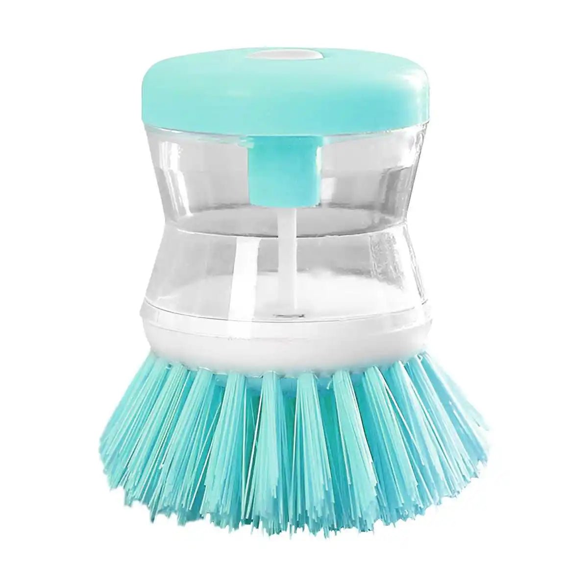 2 IN 1 Dish Brush with Soap Dispenser Multi Use Universal Kitchen Dish Palm Scrub