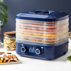 Fruit Jerky Maker 220V Temperature Adjustable 0-70 Degree Meat Food Dehydrator Machine for Fruits Meat Vegetables Candy & Snacks