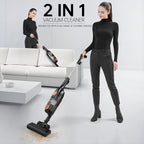 Sejoy 110/220v Corded Vacuum Cleaners 15Kpa Powerful Suction 600W Motor Stick Handheld Vacuum Cleaner for Home Pet Hair Carpet