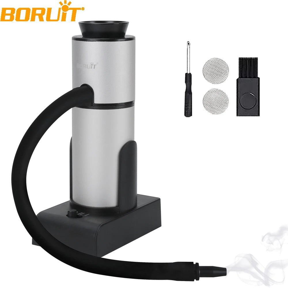 Portable Food Cold Smoke Generator Molecular Cuisine Smoking Gun Meat Burn Cooking for BBQ Cocktail Use AA Battery