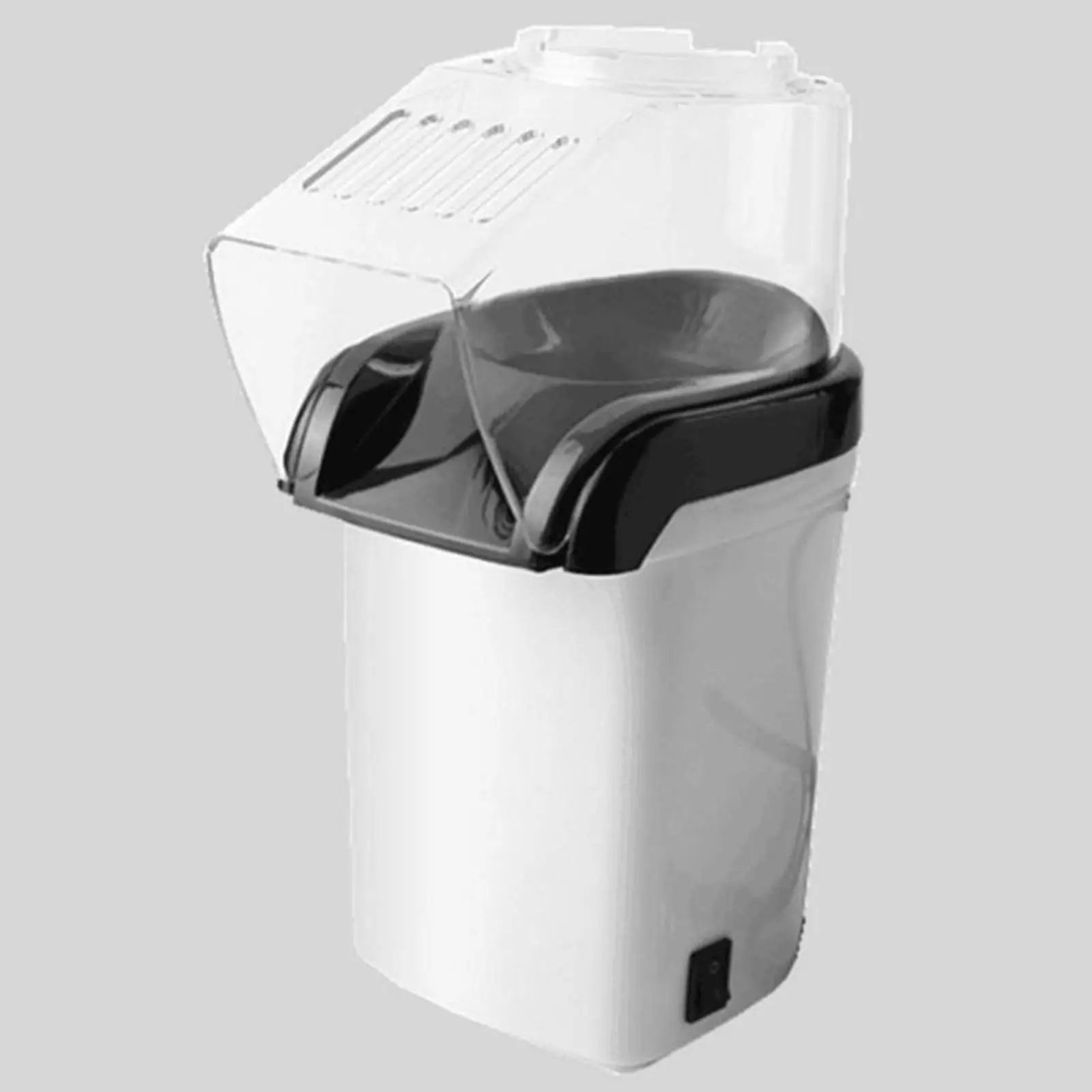 Hot Air Popcorn Machine 1200W Electric Popcorn Maker and Top Lid for Home Automatic popcorn Popper machine Oil-free