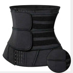 Neoprene Sauna Waist Trainer Corset Sweat Belt for Women Weight Loss Compression Trimmer Workout Fitness