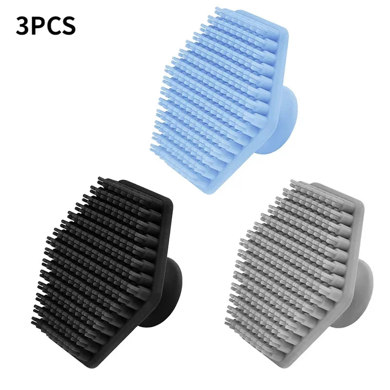 Men Facial Cleaning Brush Scrubber Silicone Miniature Face Deep Clean Shave Massage Face Scrub Brush Face Cleaner - Motionshop