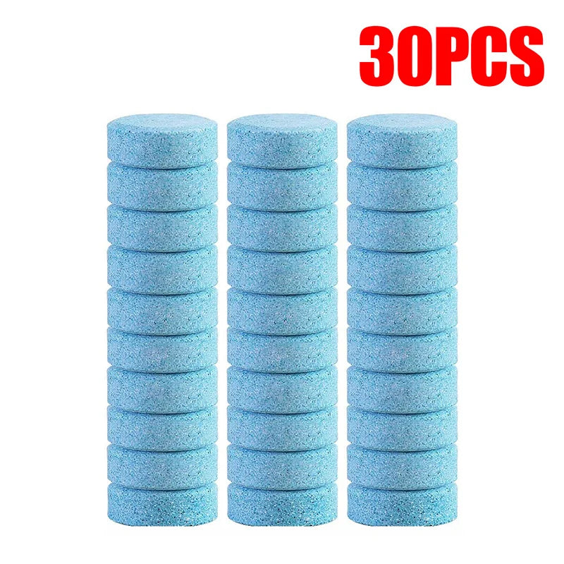 Effervescent Car Glass Cleaner – Solid Windshield Tablets - Motionshop