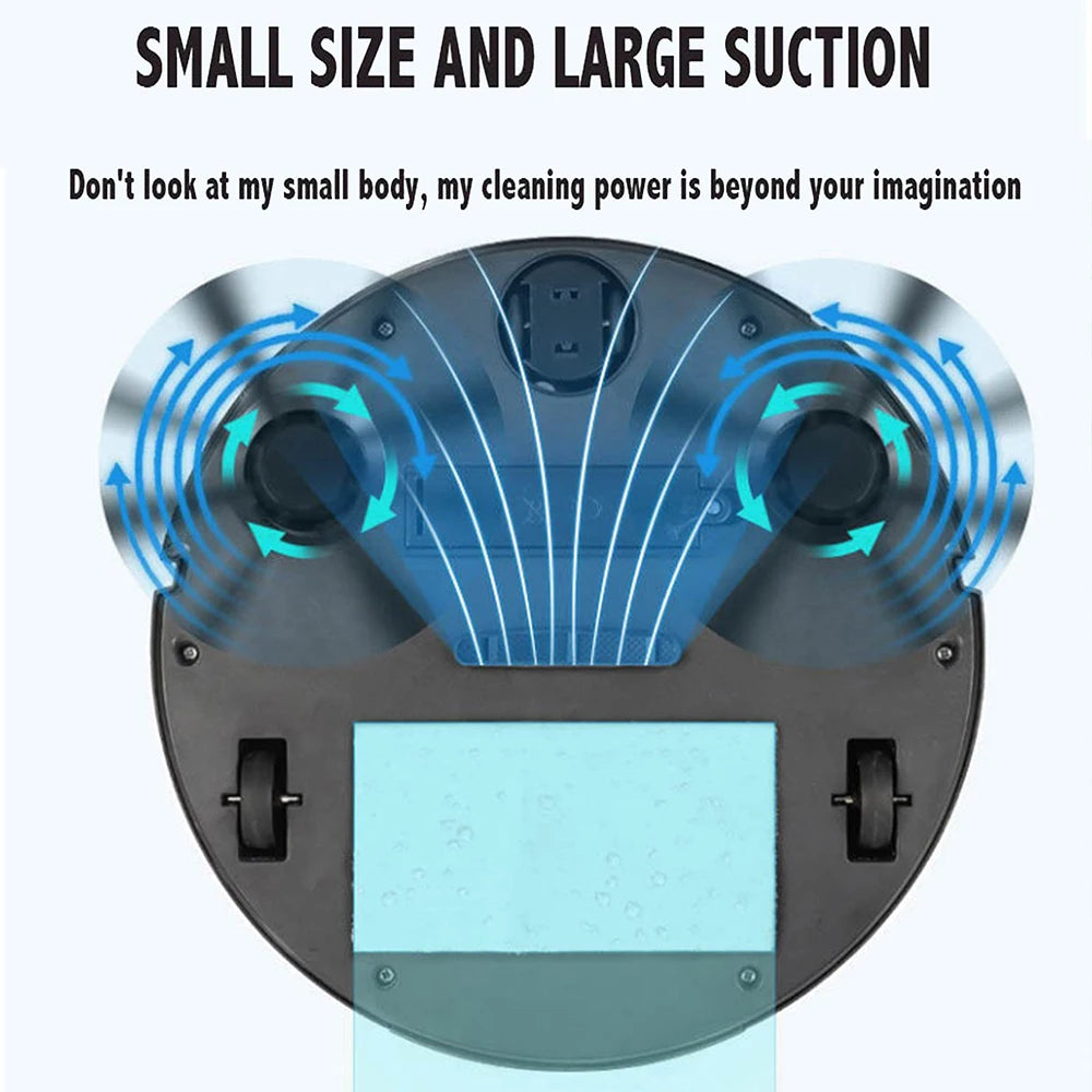 NEW 3 In 1 Smart Sweeping Robot Home Mini Sweeper Vacuum Cleaner Sweeping Robots For Home Use