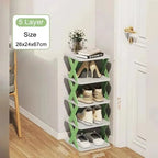 Multi-Layer Shoe Rack Storage Organizer Household Shoe Cabinet