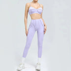 Yoga And Sports High Waist Hip-Lifting Set